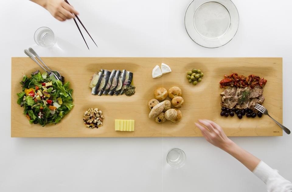 An ingenious retake on the traditional Japanese "bento box," the <i>One for all</i> by Yuri Naruse and Jun Inokuma.