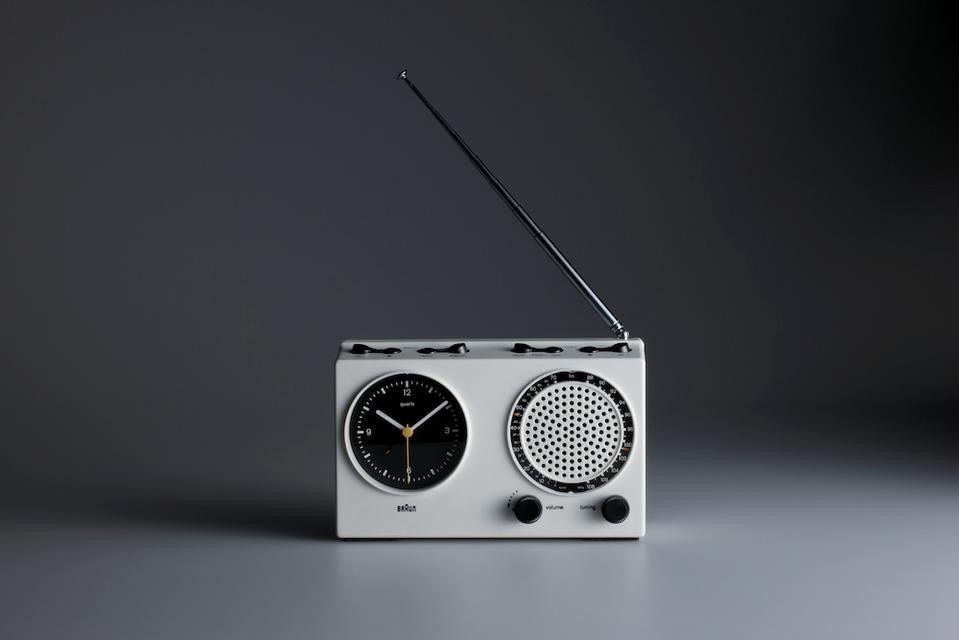 Top: Dieter Rams, Braun phonosuper (SK 4), 1956; design: Hans Gugelot and Dieter Rams.<br />Above: Dieter Rams, Braun clock radio (ABR 21 signal radio), 1978; design: Dieter Rams and Dietrich Lubs. Photos by Koichi Okuwaki.