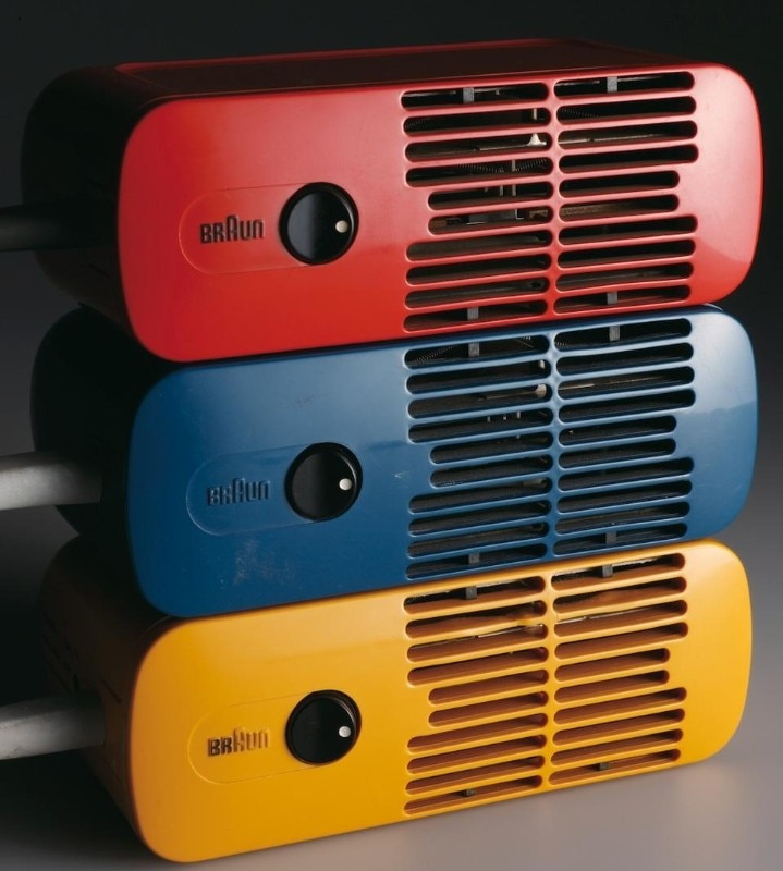 Dieter Rams, Braun hair dryer (HLD 4), 1970; design: Dieter Rams, photo by Koichi Okuwaki. Dieter Rams, Braun hair dryer (HLD 4), 1970; design: Dieter Rams, photo by Koichi Okuwaki.