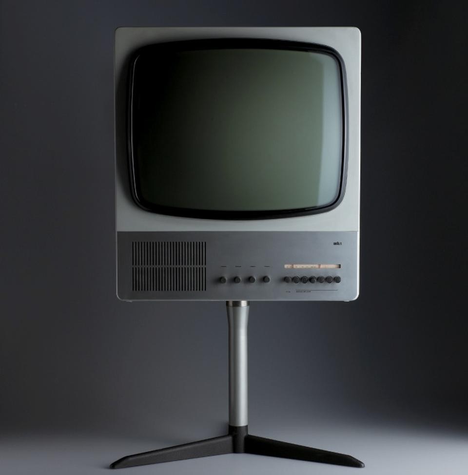 Dieter Rams, Braun television (FS 80), 1964; detail, design: Dieter Rams, photo by Koichi Okuwaki.