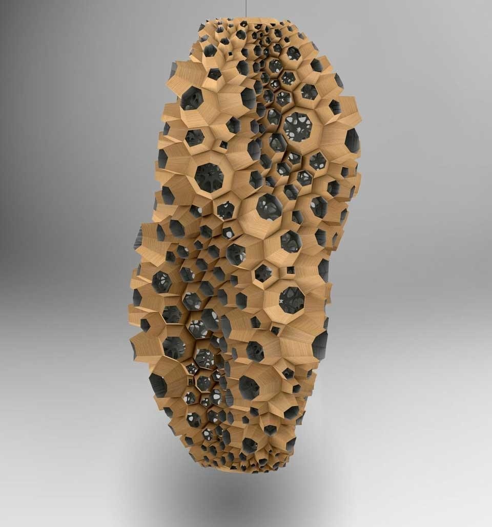 Andrew Kudless / <em>Matsys, Chrysalis III,</em> 2012. © Andrew Kudless