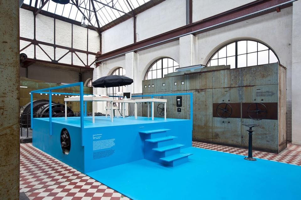 <em>The Machine - Designing a new industrial revolution</em> installation view at C-Mine, Genk