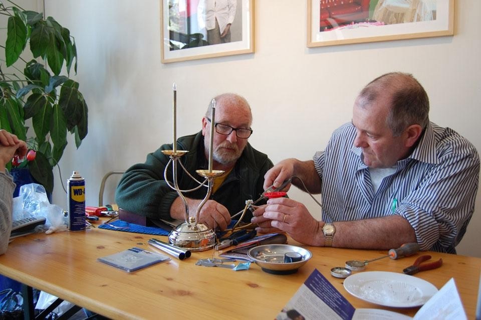 A repair café meeting in Amsterdam