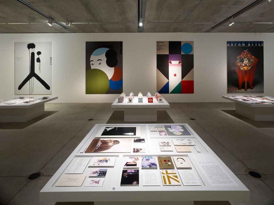 <em>Ikko Tanaka and Future/Past/East/West of Design</em> installation view at Tokyo's 21_21 Design Sight <em>Ikko Tanaka and Future/Past/East/West of Design</em> installation view at Tokyo's 21_21 Design Sight