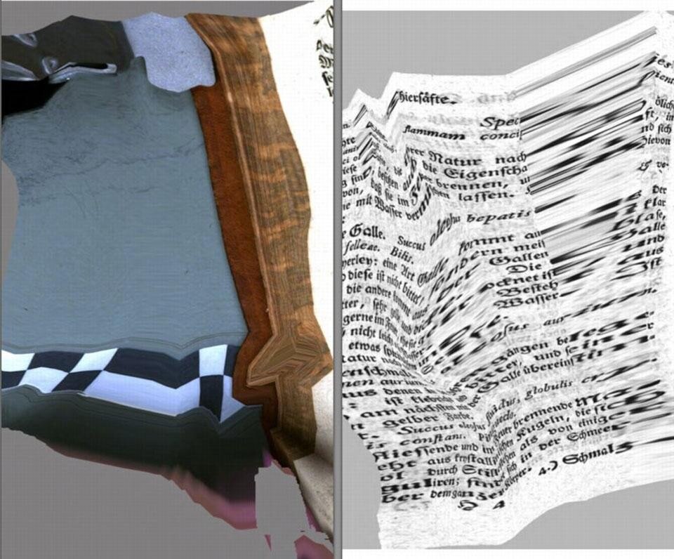 Greg Allen's reprinting of <em>Wohlgemeynte Gedanken über den Dannemarks-Gesundbrunnen</em>, an 18th-century treatise on "hydrologie" transformed into impressively flowing and rippling typographical landscapes. Image via greg.com Greg Allen's reprinting of <em>Wohlgemeynte Gedanken über den Dannemarks-Gesundbrunnen</em>, an 18th-century treatise on "hydrologie" transformed into impressively flowing and rippling typographical landscapes. Image via greg.com
