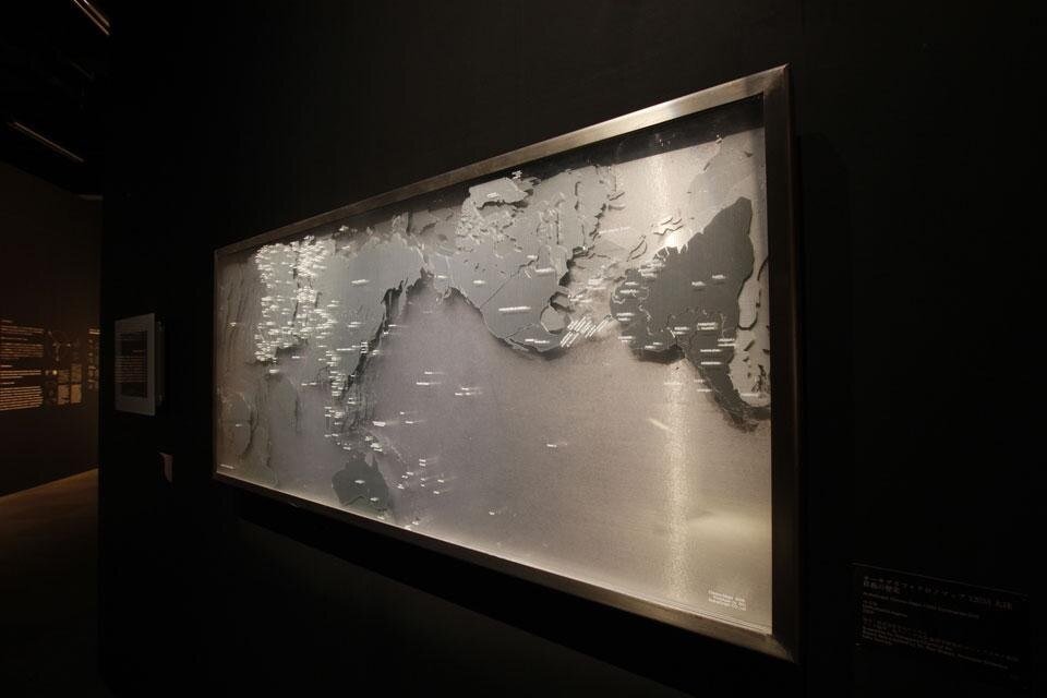 Hajime Narukawa's <em>Autagraph</em> mapping system. Photo courtesy of Hajime Narukawa