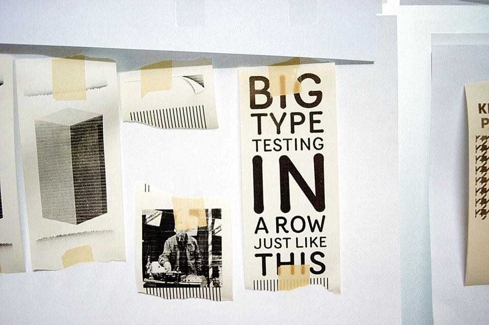 Early prints, testing contrast
and consistency of images
on thermal paper Early prints, testing contrast
and consistency of images
on thermal paper