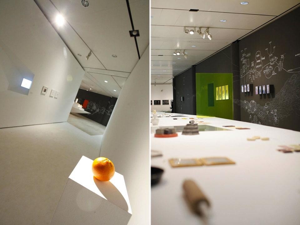 <em>Progetto cibo. La forma del gusto</em> ["Food project. The shape of taste"] installation view at MART, Rovereto