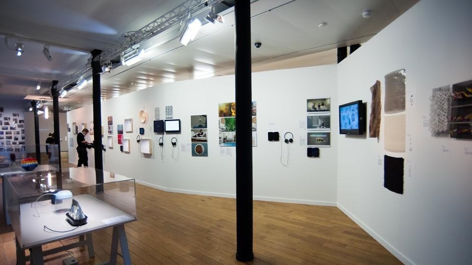 <em>30 Years of ENSCI</em> installation view at Le Lieu du Design, Paris