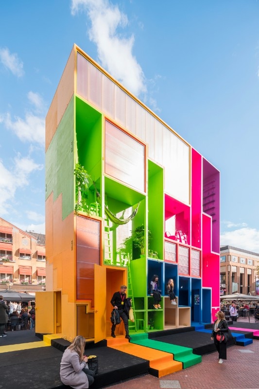 MVRDV, Wego hotel, Eindhoven, 2017