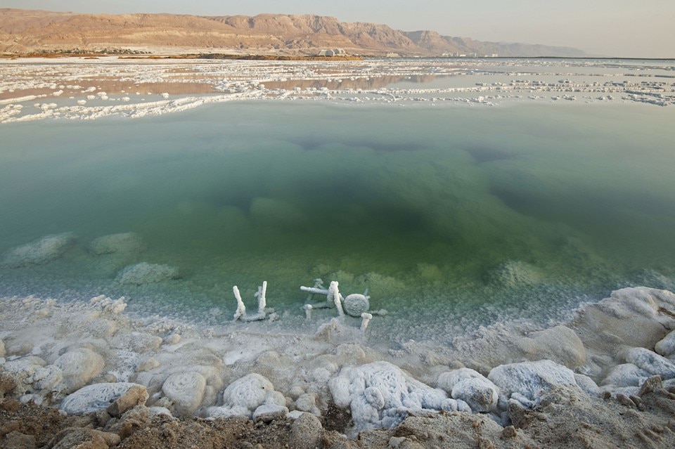 The landscape of the Dead Sea