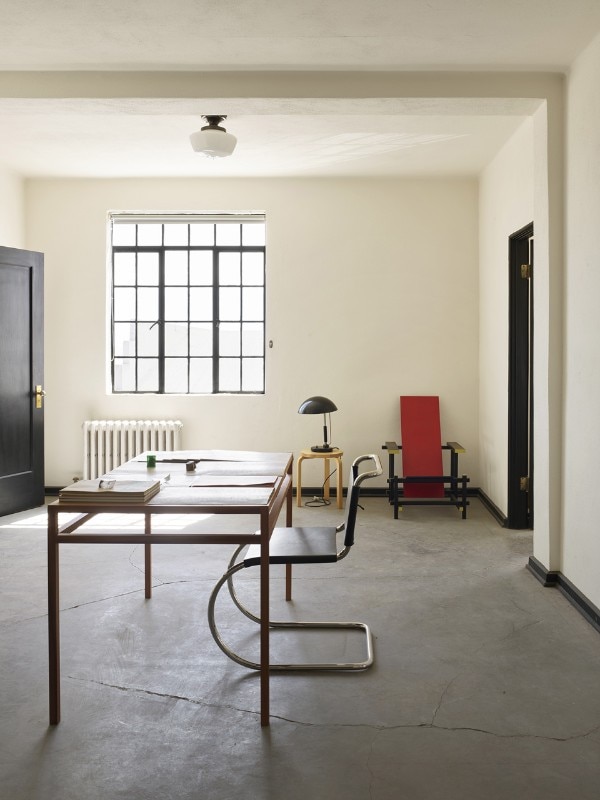 Judd's architecture studio at Judd Foundation, Marfa, Texas. Copyright Judd Foundation. Photo Matthew Millman