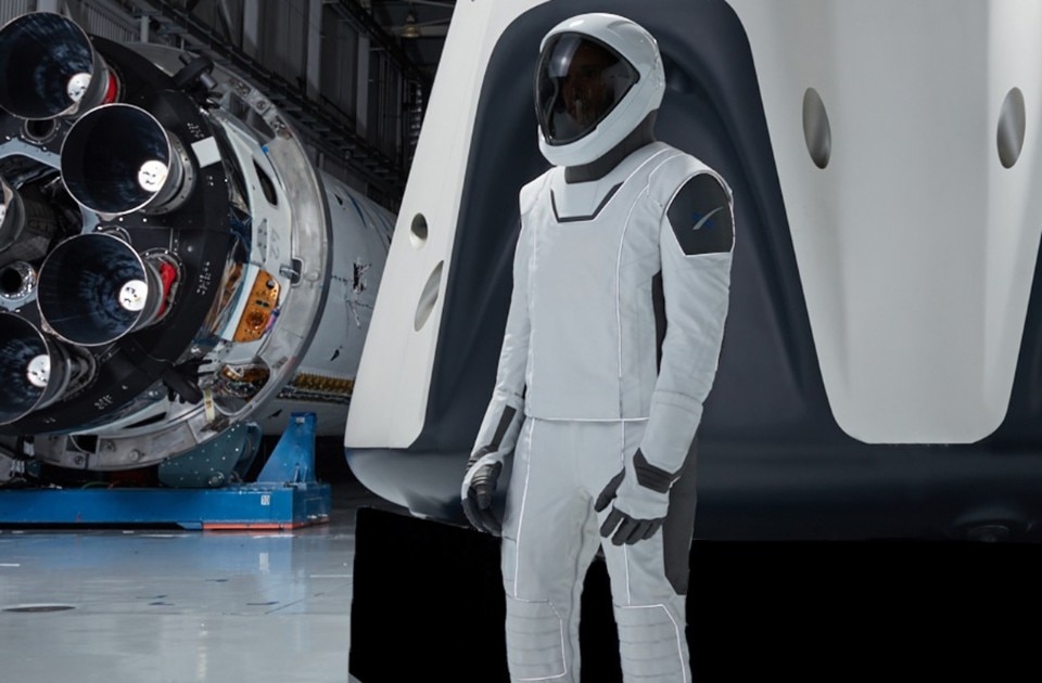 The new spacesuits of SpaceX Crew Dragon