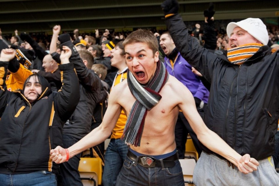 Martin Parr, 'Wolves fans, Wolverhampton, England, 2012', © Martin Parr, Magnum photos courtesy of Oof Gallery