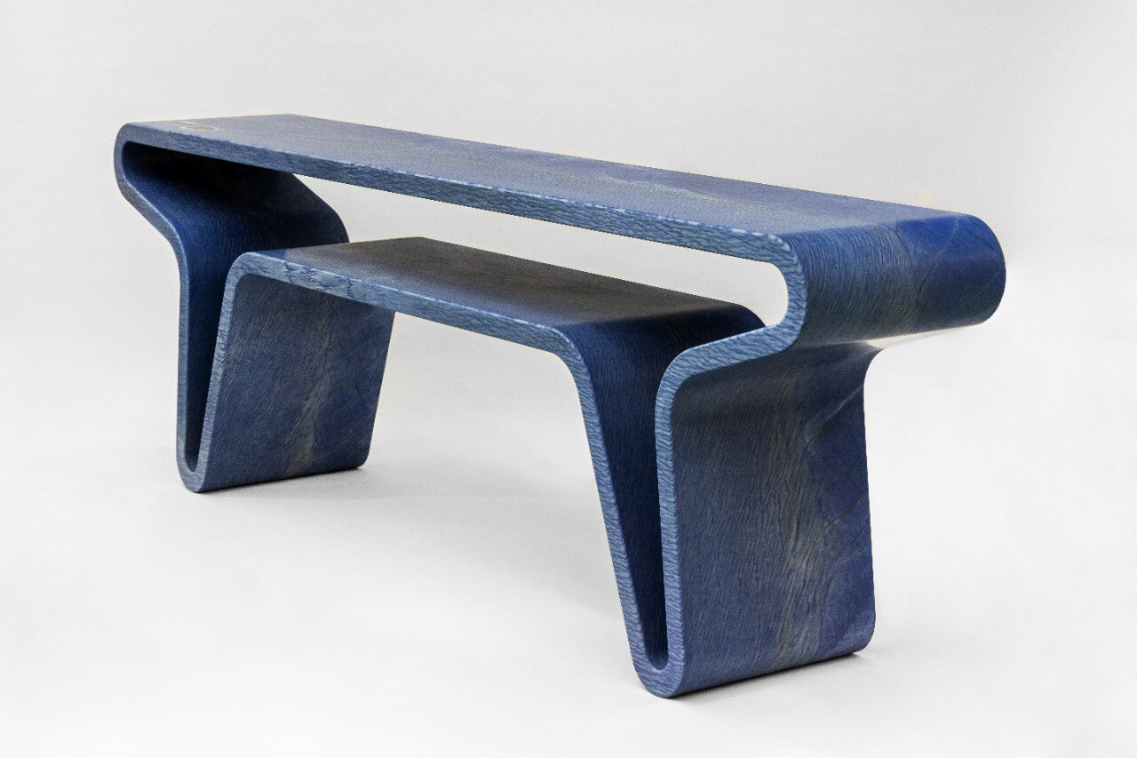 Marc Newson's new marble console - Domus