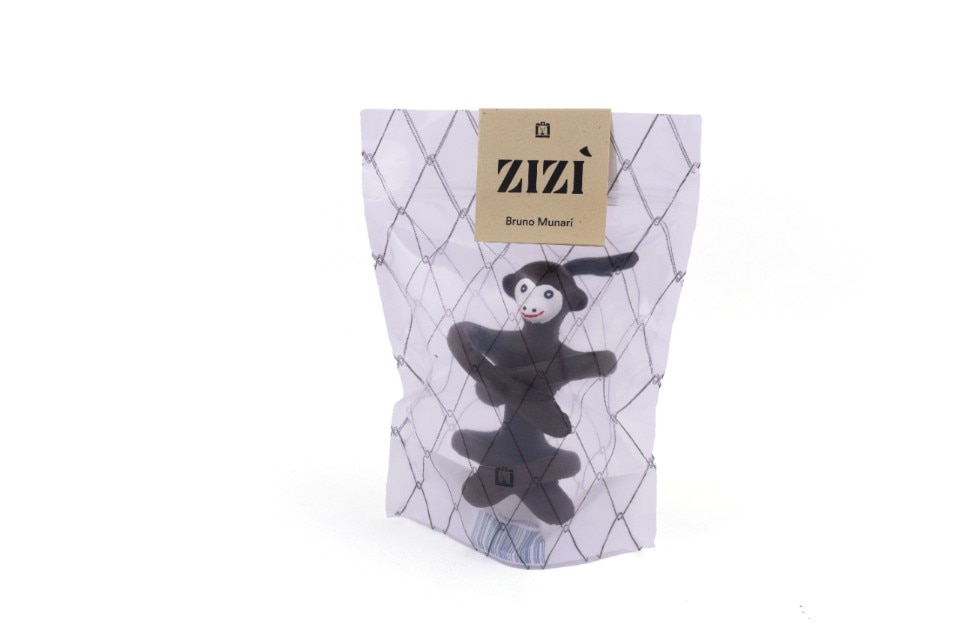 The Zizì monkey by Bruno Munari reissued by Corraini Edizioni