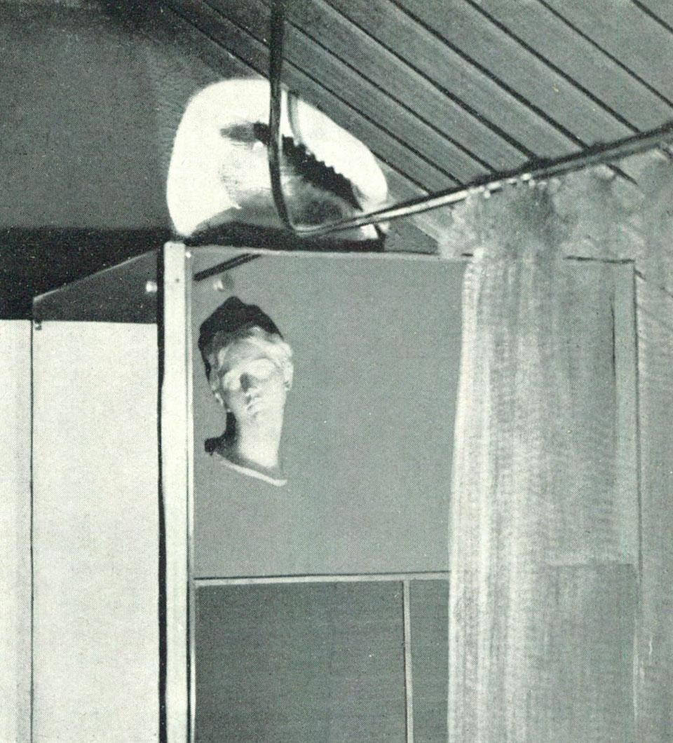 Detail with mirror and shell. Detail with mirror and shell.