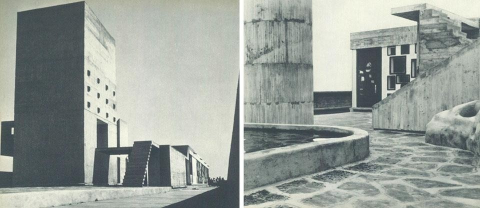 The Unité d'habitation by Le Corbusier in Nantes.