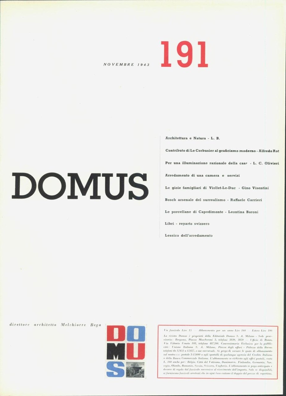 Domus 191 / November 1943