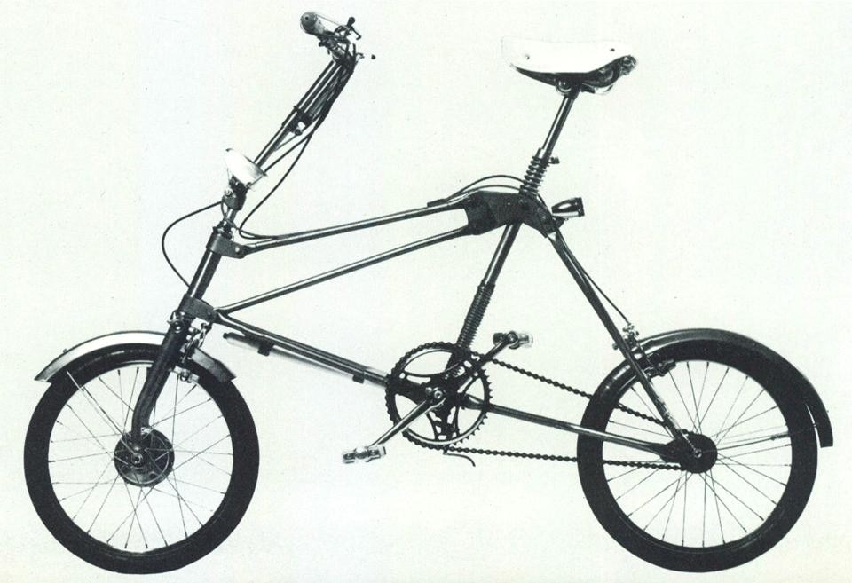 Third prize winner, designed by Graham Herbert, was a model still linked in its basic form to the traditional image of the bicycle
