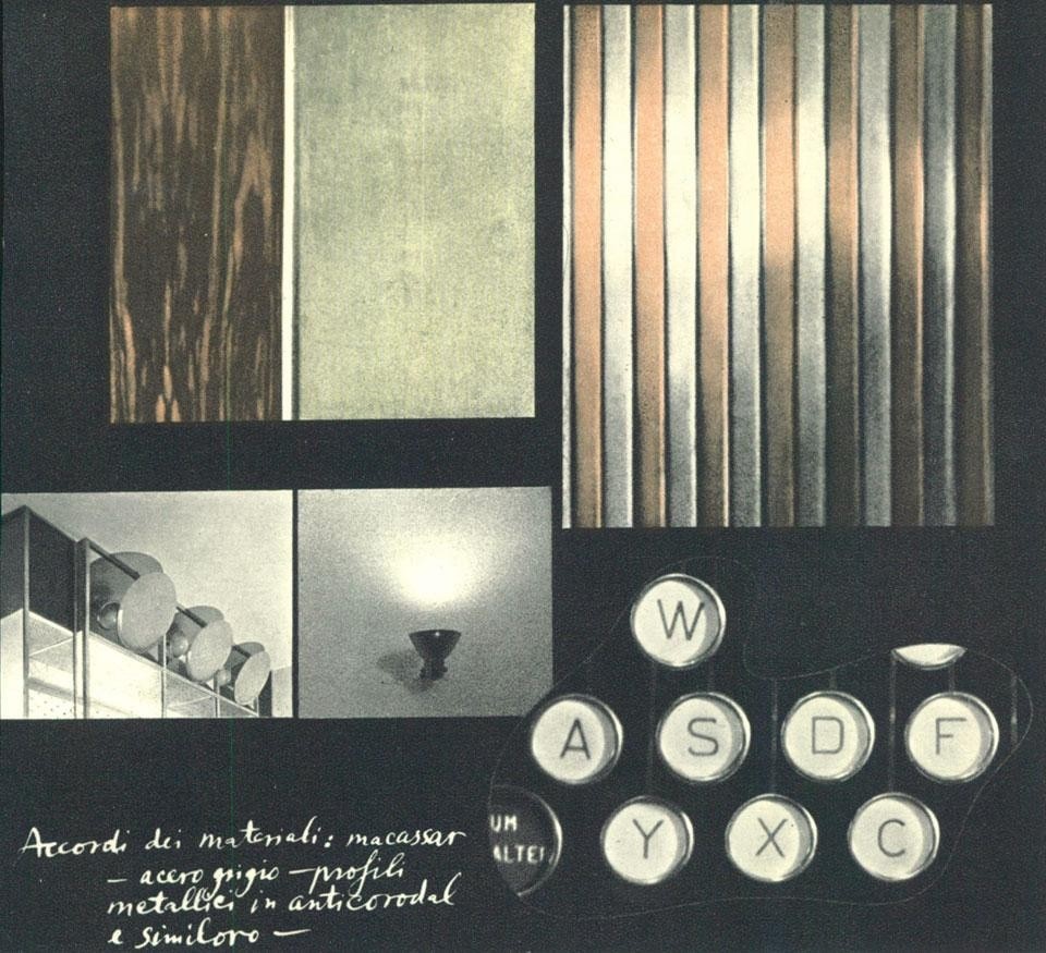 Detail from the pages of Domus 92 / August 1935
