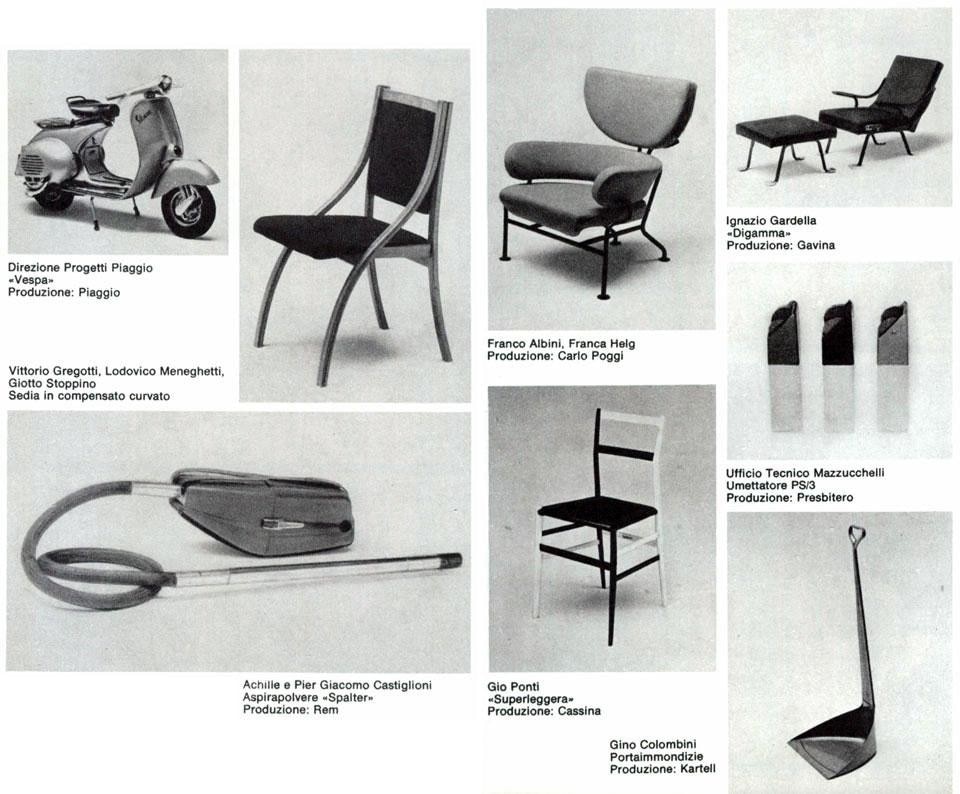 <em>Italian design in the 1950s</em>, Domus 578 / January 1978 page detail