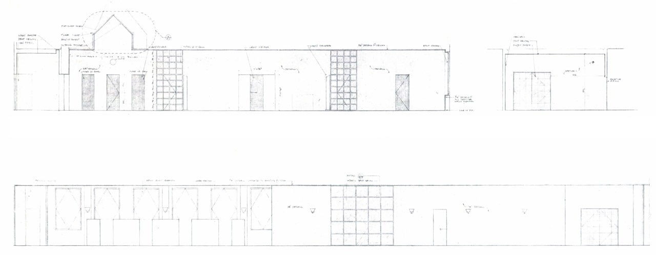 Vignelli Associates, elevation, Domus 677 / November 1986