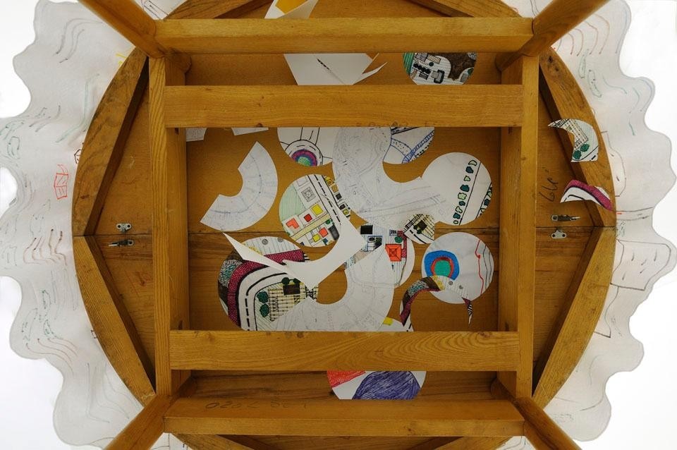 A table for <i>No Light</i>, 2005. A table for <i>No Light</i>, 2005.