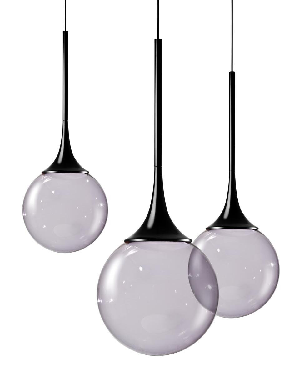 The pink Murano glass <em>Bubble Lamp</em>, 2012