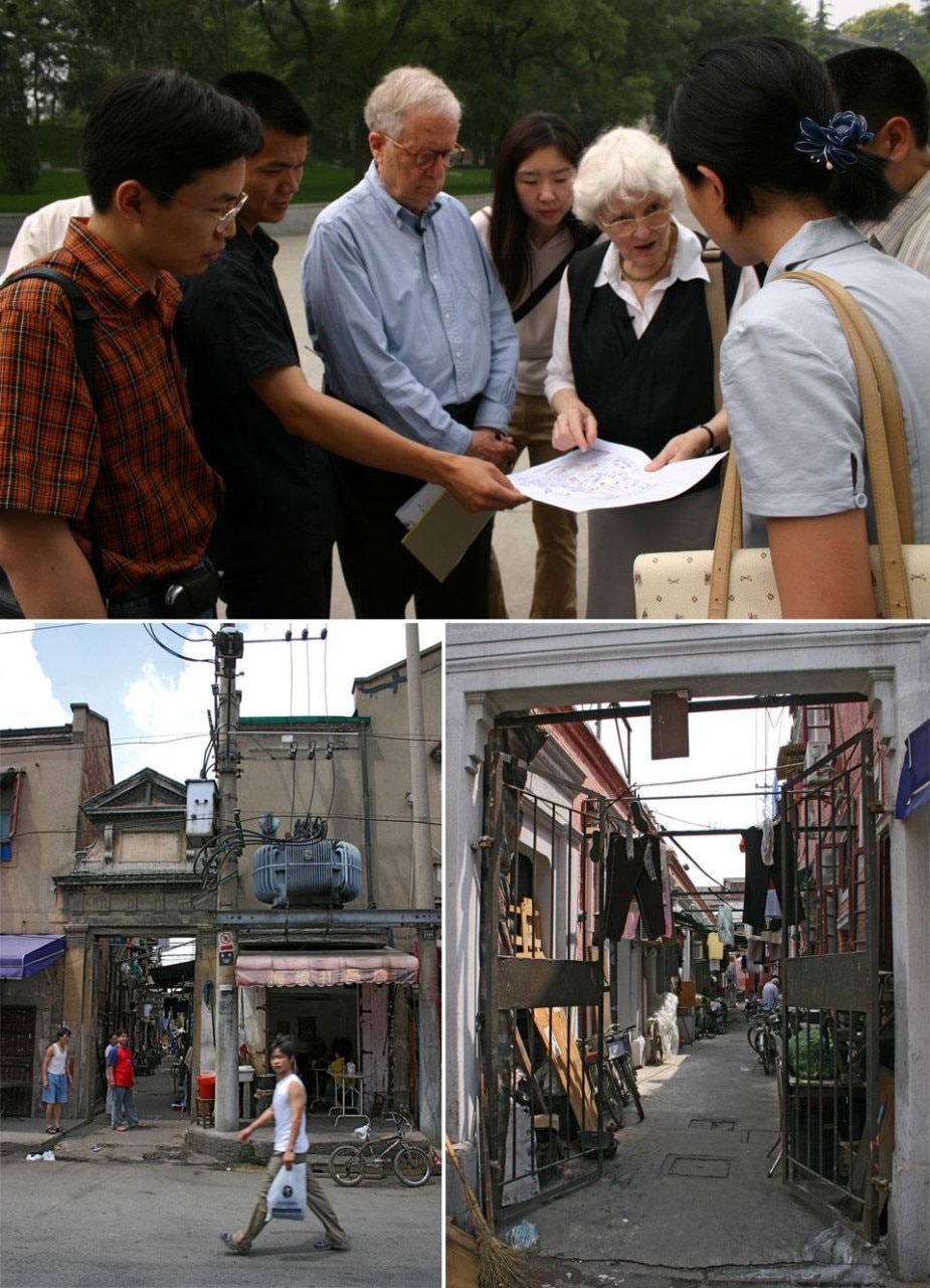 Above: Tsinhgua University, Beijing, 2004. Photo by VSBA. Below: Traditional Lilongs in Shanghai, 2004. Photos by VSBA