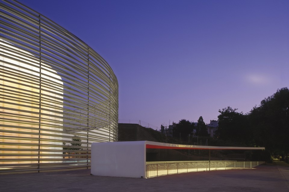 SelgasCano, Auditorium, Badajoz 2006. Photo Roland Halbe