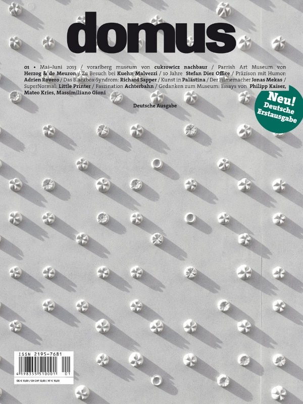 Domus Germany #01, cover