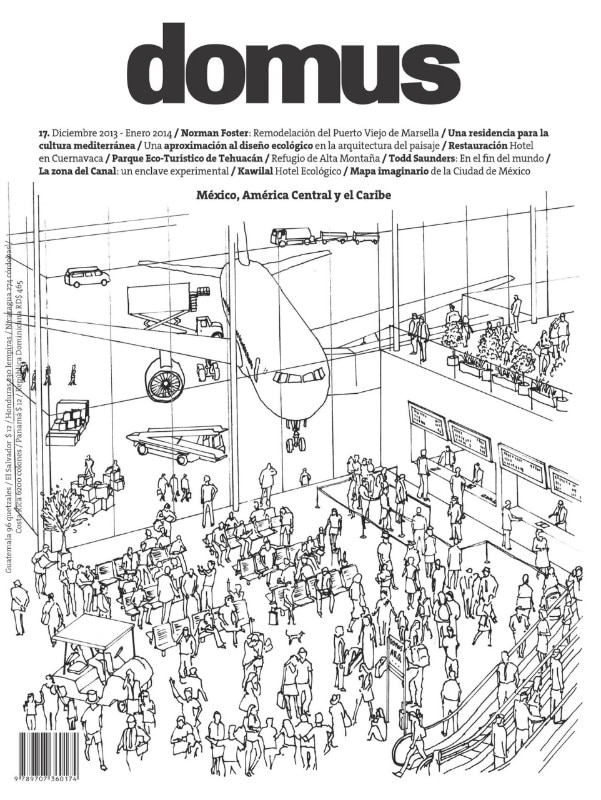 Domus Mexico, Central America and Caribbean #17, October-November 2014, cover