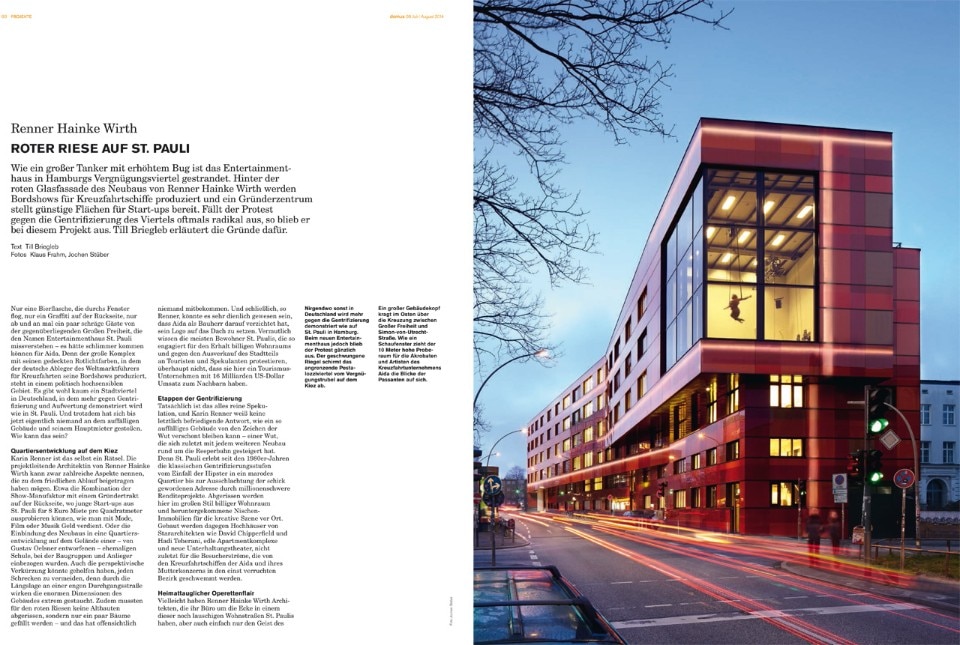 Domus Germany 08, July-August 2014