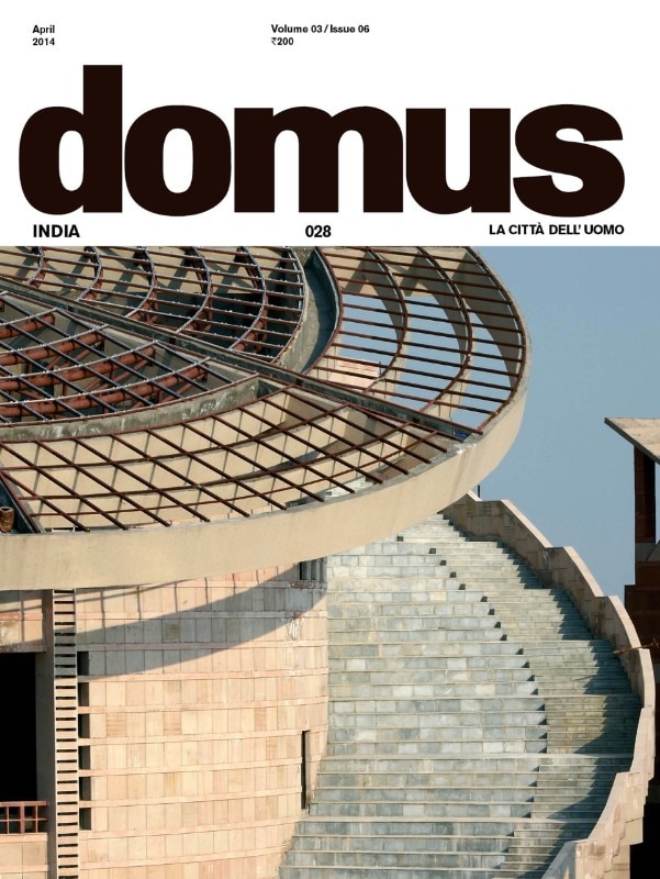 Domus India 28, April 2014, cover