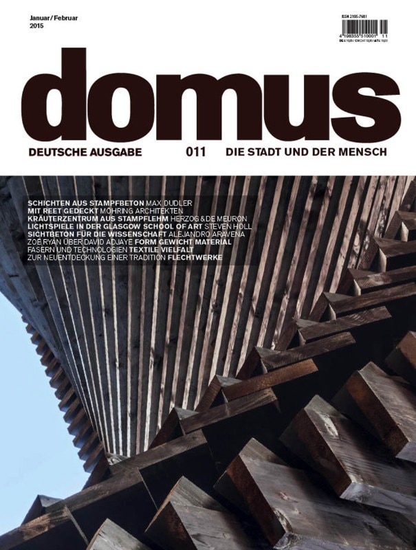 Domus Germany 011, January-February 2015, cover