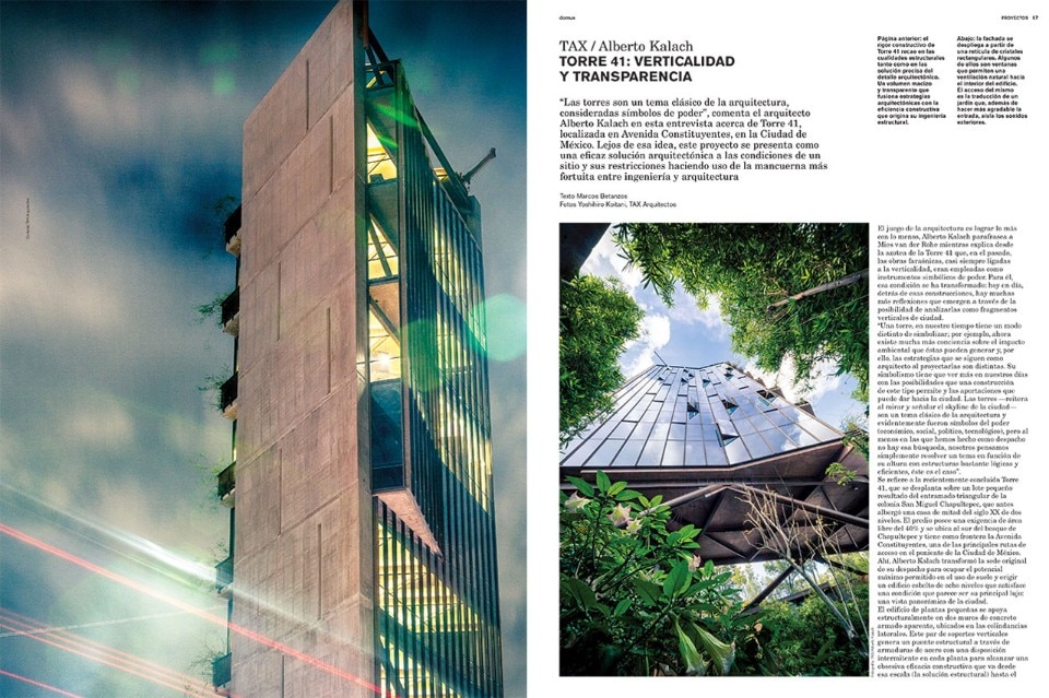 Domus Mexico, Central America and Caribbean, March 2015, cover