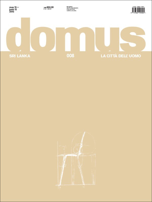 Domus Sri Lanka, 07 May-June 2015, cover
