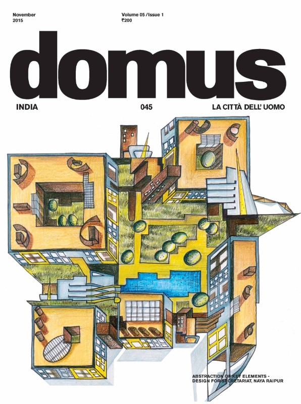 Domus India 45, November 2015, cover