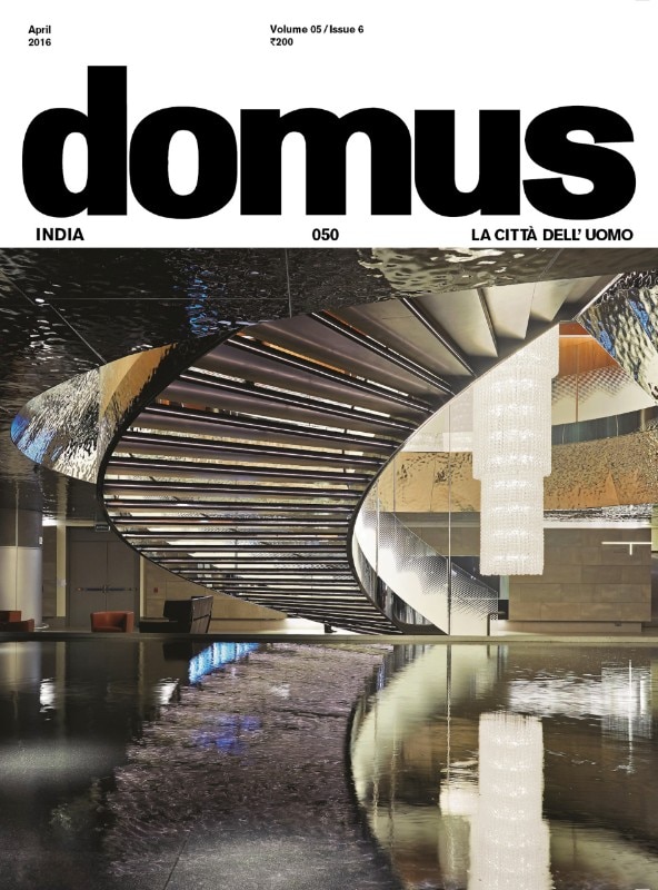 Domus India 50, April 2016, cover