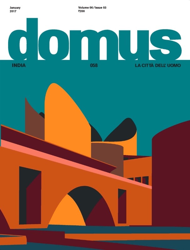 Domus India, January 2017, cover
