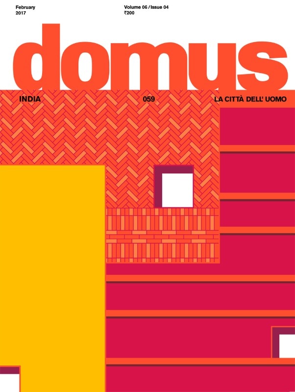 Domus India, February 2017, cover by ASDS Studios