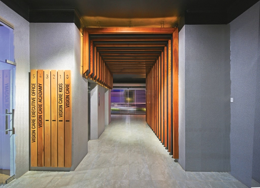 A landmark in Colombo was transformed to the inspired Vision Care showroom