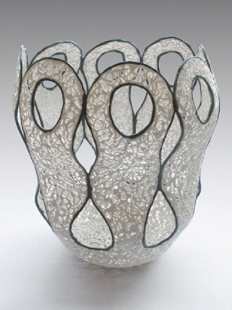 Porcelain White Gold Exhibition Domus