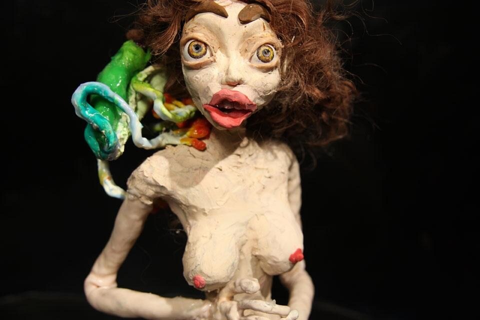 Nathalie Djurberg, Snakes knows it’s Yoga, 2010