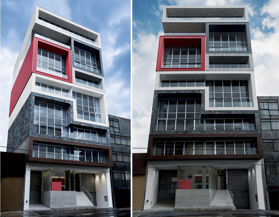 The Filadelfia Corporate Suites designed by Bunker Arquitectura was finished in 2010 