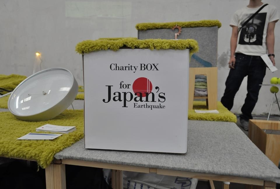 Charity box organised by Smile Experience Design Lab in Zona Ventura Lambrate.