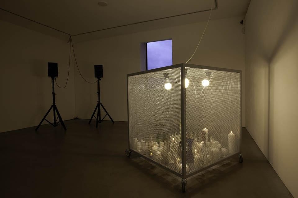 Haegue Yang, <i>Site Cube #1</i>, 2010-2011.
