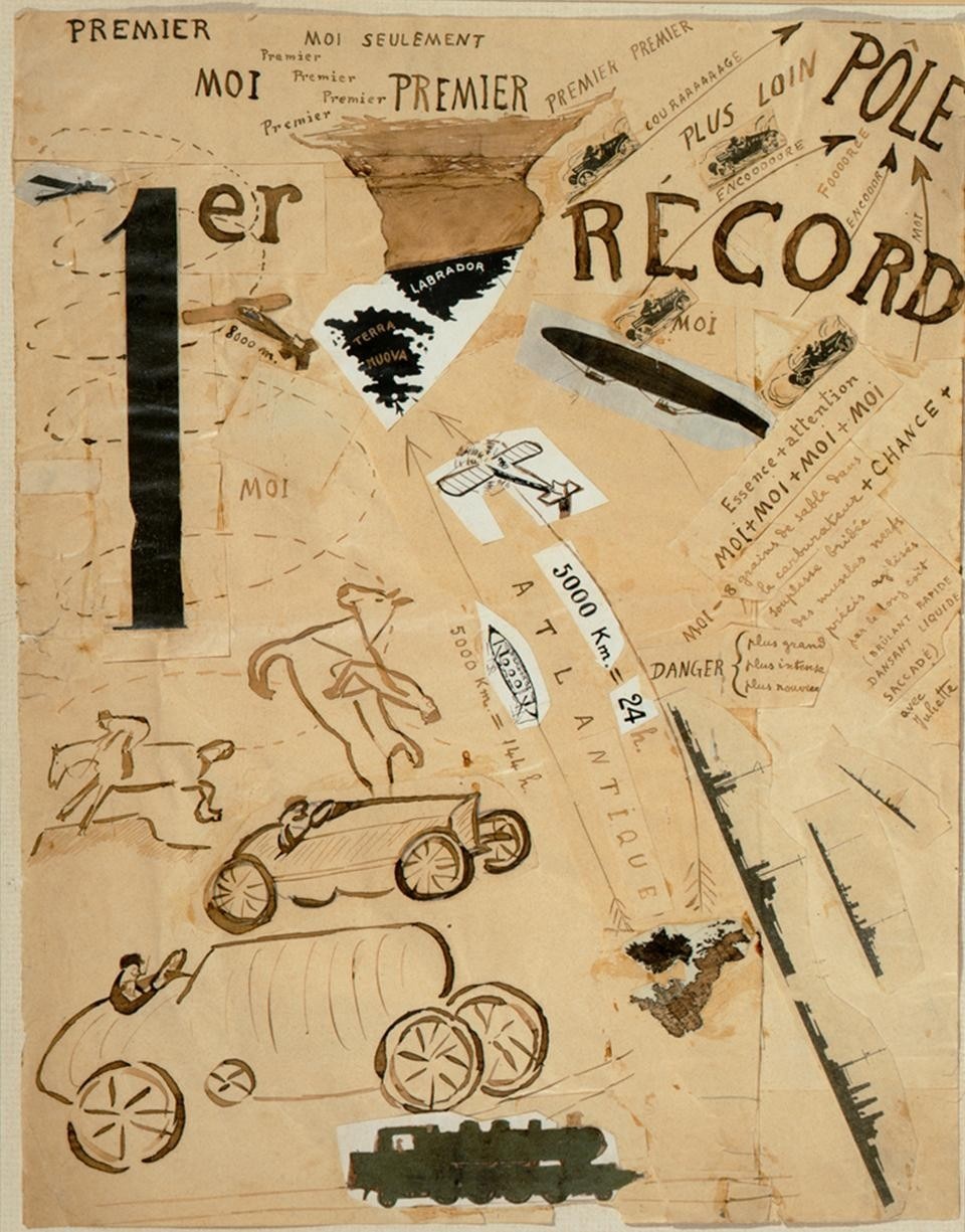 Filippo Tommaso Marinetti, 	
<i>Guido GuidI</I>, 1916. 
