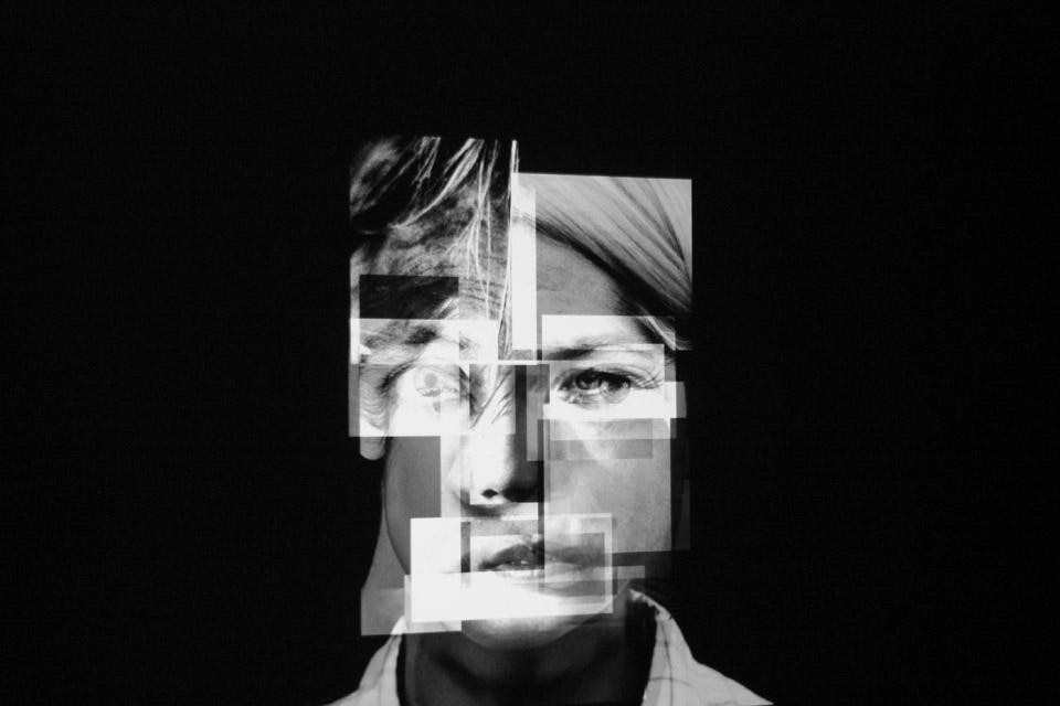 Facet
by Nicolas Myers Facet’ is a  digital  mirror projection made up of different photographs that are reflected onto a composite image.
